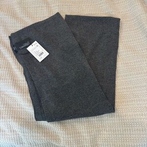 Theory Charcoal Cashmere Scarf